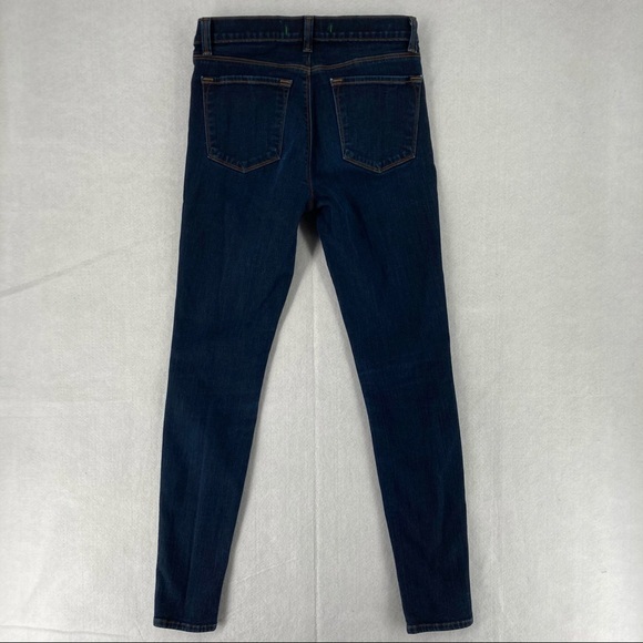 J Brand Super Skinny Mid Rise Dark Wash Jean - Picture 5 of 9